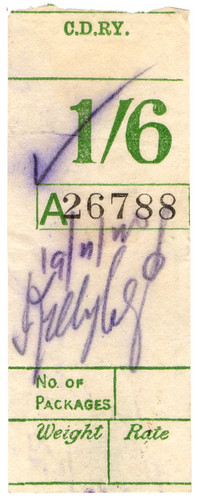 1/6d Parcel