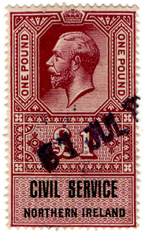 (06) £1 Black & Purple (1921)