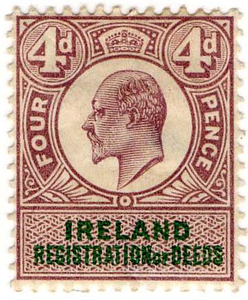 (un) 4d Claret & Green (1902)