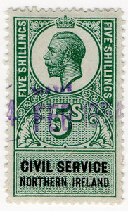 (04) 5/- Green & Black (1921)