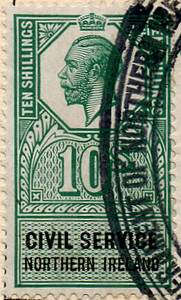 (05) 10/- Green & Black (1921)