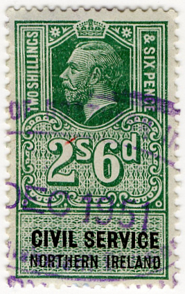 (03) 2/6d Green & Black (1921)