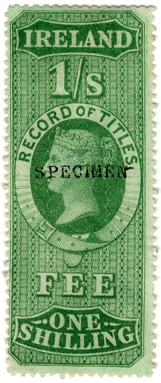 (03) 1/- Green (1866)