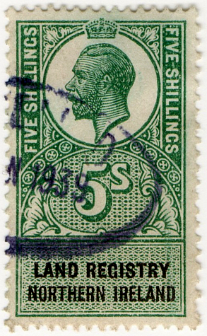 (06) 5/- Green & Black (1921)