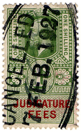 (81) 1/- Green & Purple (1921)