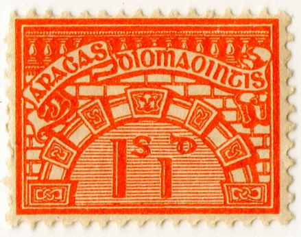 (30) 1/1d Orange (1922)