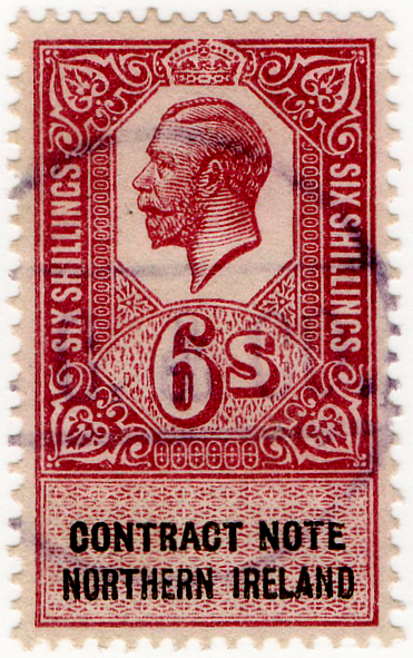 (09) 6/- Purple & Black (1921)