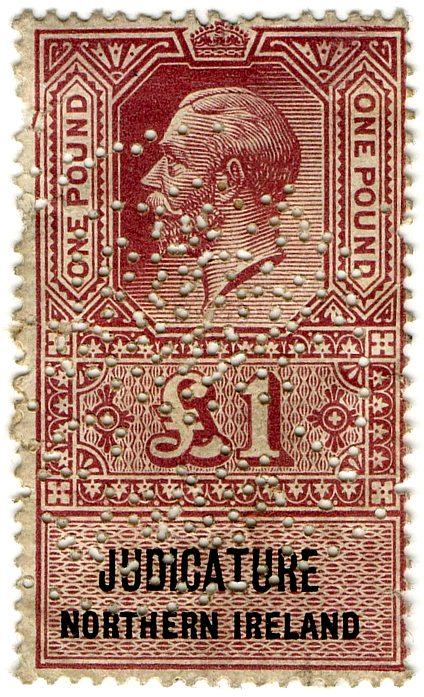 (11) £1 Purple & Black (1921)