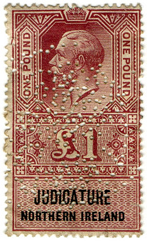 (11) £1 Purple & Black (1921)