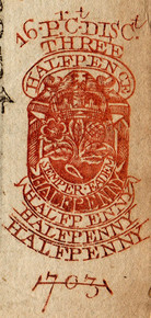 1½d Newspaper Duty (final re-engraving)