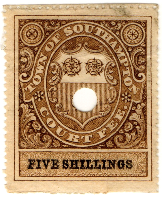 (09) 5/- Brown (1878)