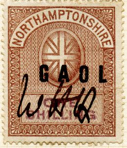 (un) 1/- Brown & Violet (1882)