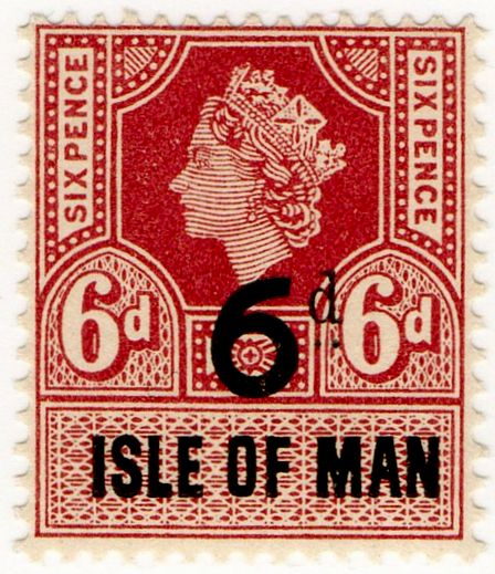 (70) 6d Claret & Black (1961)