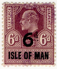 (33) 6d Deep Lilac & Black (1904)