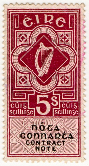 (53) 5/- Purple & Black (1943)