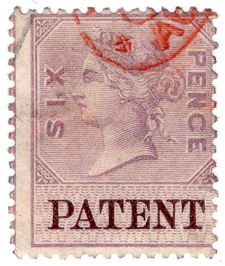 (20) 6d Lilac & Brown (1872)