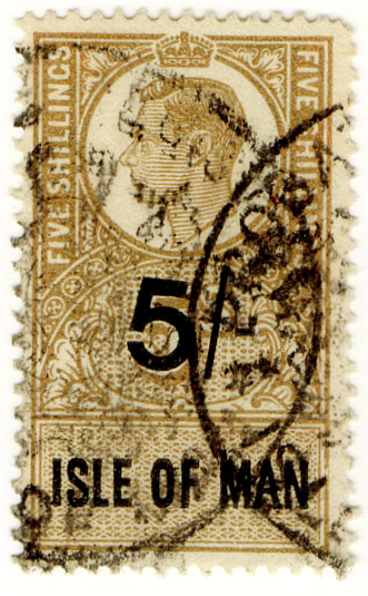 (58) 5/- Green & Black (1951)