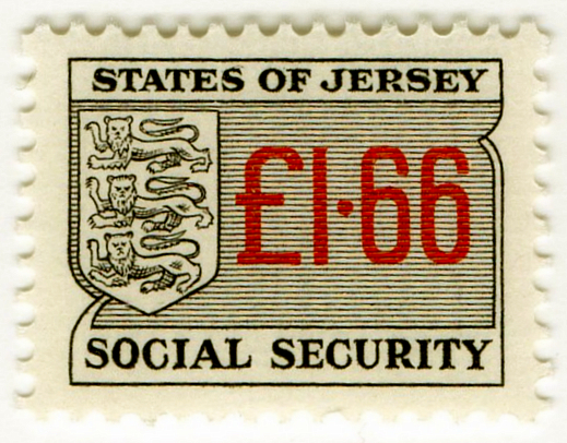 (157) £1.66 Grey & Red (1974)