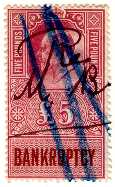 (147) £5 Claret & Brown (1915)