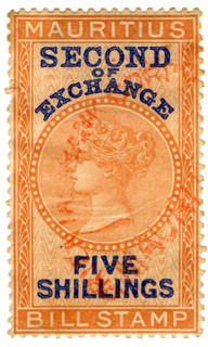 (19) 5/- Brown & Blue (1869)