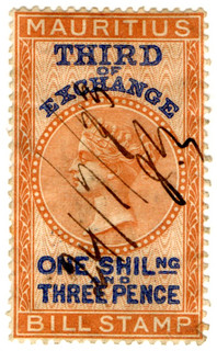 (16) 1/3d Brown & Blue (1869)