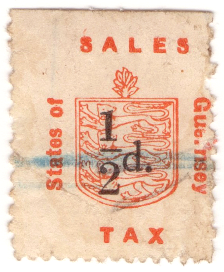 (43) ½d Orange & Black (1940)