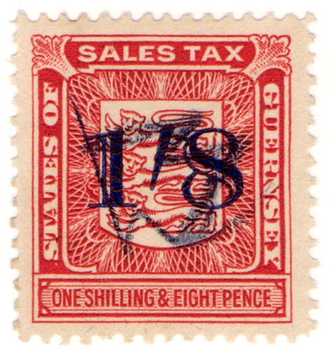 (80) 1/8d Carmine & Blue (1946)