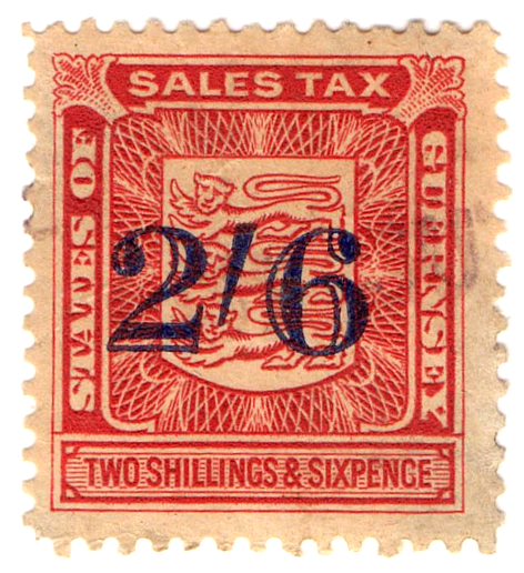 (81) 2/6d Carmine & Blue (1946)