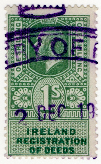 (61) 1/- Green & Green (1911)