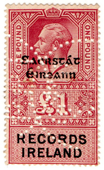 (23) £1 Purple & Black (1922)