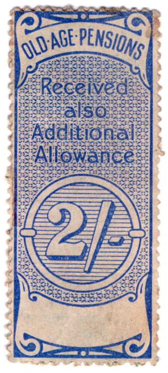 (04) 2/- Blue (1916)