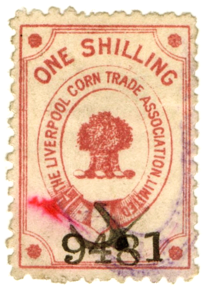 (04) 1/- Red on White (1897)