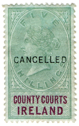 (21) 5/- Green & Violet (1882)