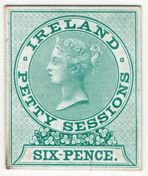 (04) 6d Green (1862)