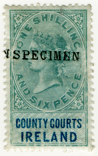 (07) 1/6d Green & Blue (1878)