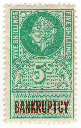(189) 5/- Green & Purple (1959)