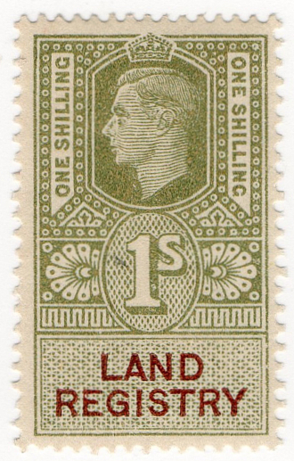 (115) 1/- Olive Green & Brown (1949)