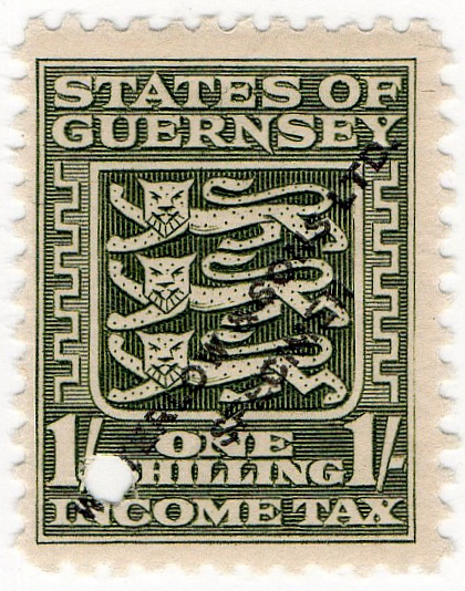 (01) 1/- Green (1947)