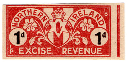 (un) 1d Red & Black (1936)