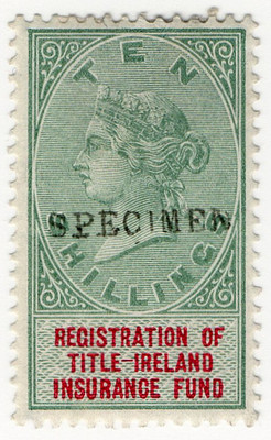 (03) 10/- Green & Red (1890)