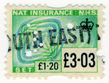 (536) £3.03 Blue & Green (1971)