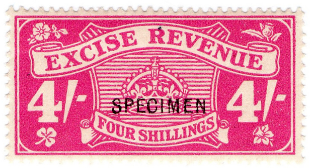(14) 4/- Purple (1916)