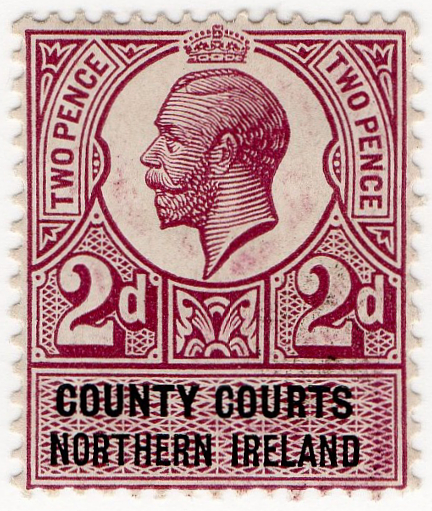 (02) 6d Claret & Black (1921)