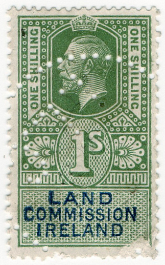 (16) 1/- Green & Blue (1912)