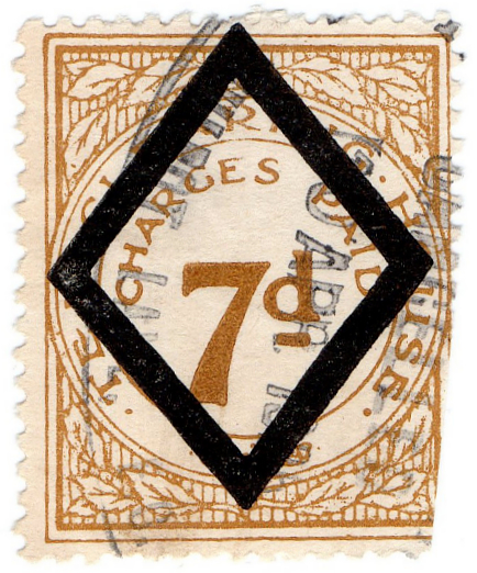 (50) 7d Bistre (1926)