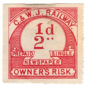 Single Newspaper ½d