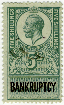 (160) 5/- Green & Brown (1917)