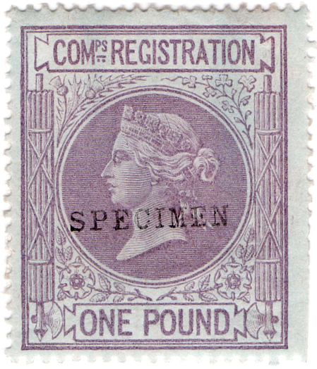 (15) £1 Lilac (1881)