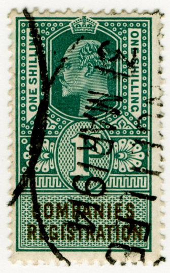(18) 1/- Green & Green (1902)