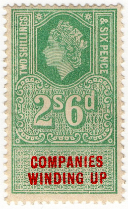 (72) 2/6d Green & Red (1959)